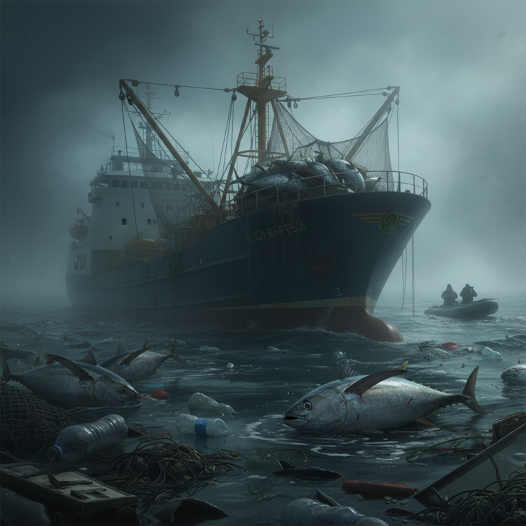 découvrez comment bloom révèle les mensonges et l'opacité qui entourent l'industrie de la pêche au thon, mettant en lumière les pratiques cachées et leurs impacts environnementaux.