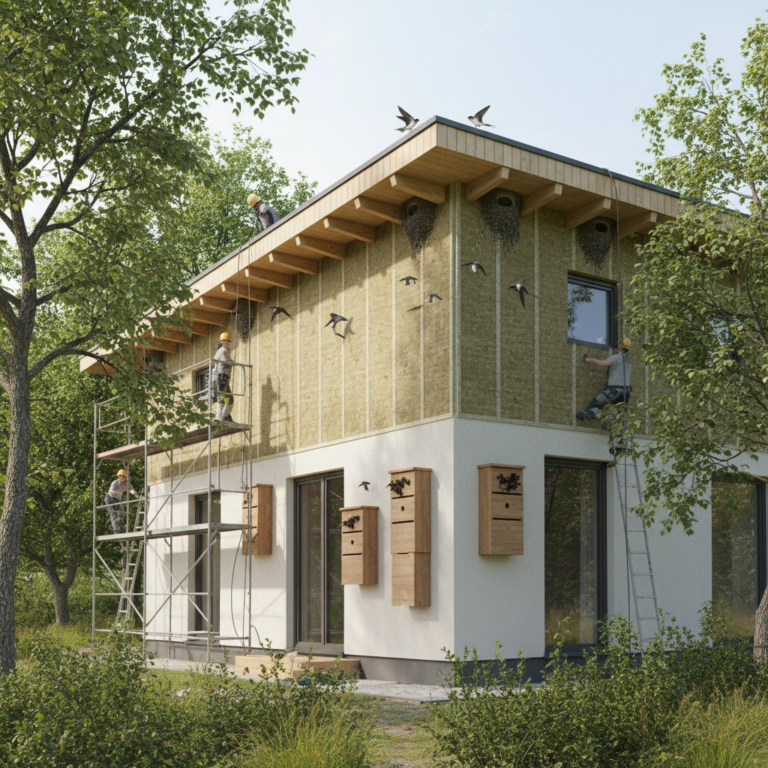 découvrez comment protéger la biodiversité lors de la rénovation thermique de votre logement en adoptant les bons gestes pour préserver les hirondelles et les chauves-souris, essentiels à notre écosystème.