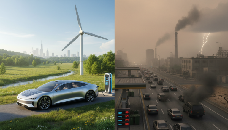 découvrez un comparatif détaillé en analyse swot de l'empreinte carbone des voitures électriques versus les voitures thermiques pour mieux comprendre leur impact environnemental.