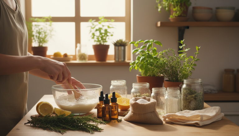 découvrez comment fabriquer facilement vos propres produits éco-responsables à la maison pour réduire votre impact environnemental tout en adoptant un mode de vie plus sain et durable.