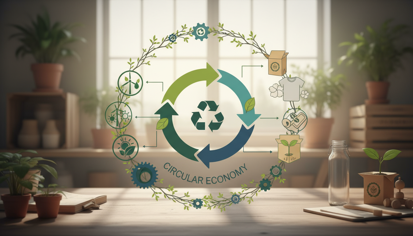 découvrez ce qu'est l'économie circulaire, ses principes fondamentaux et pourquoi il est essentiel pour chacun de nous de la soutenir pour un avenir durable et responsable.